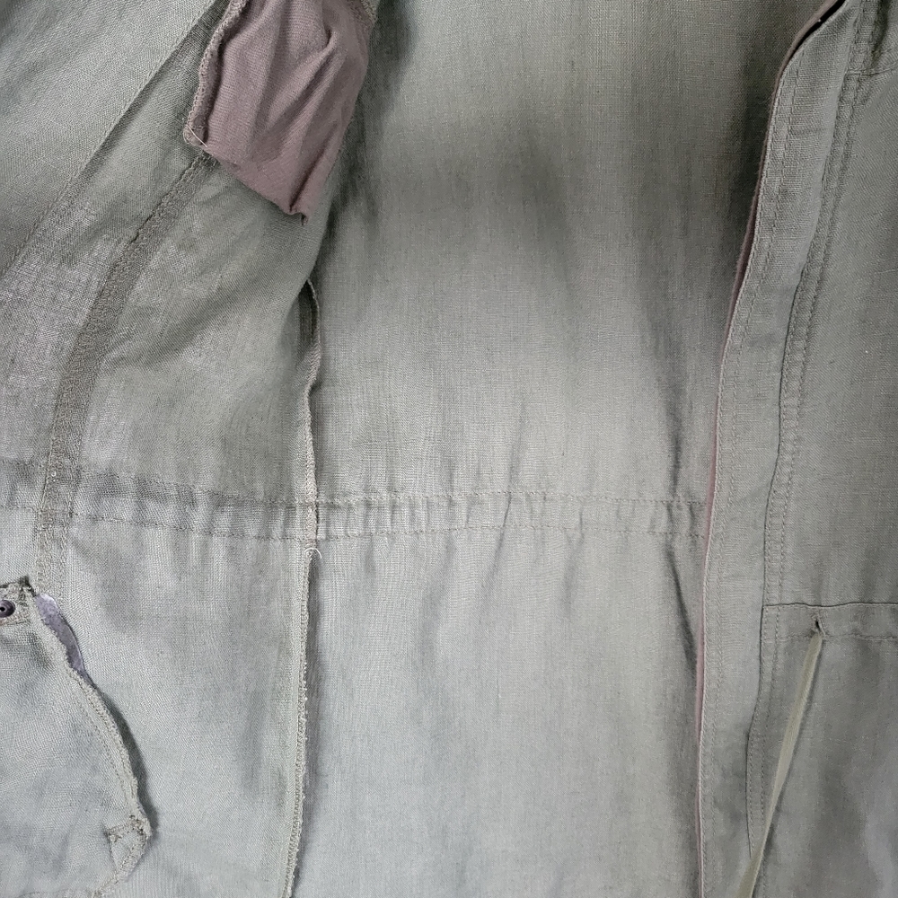 Michael Stars Linen Jacket - Picture 6 of 10